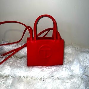Telfar Small Shopping Bag - Red